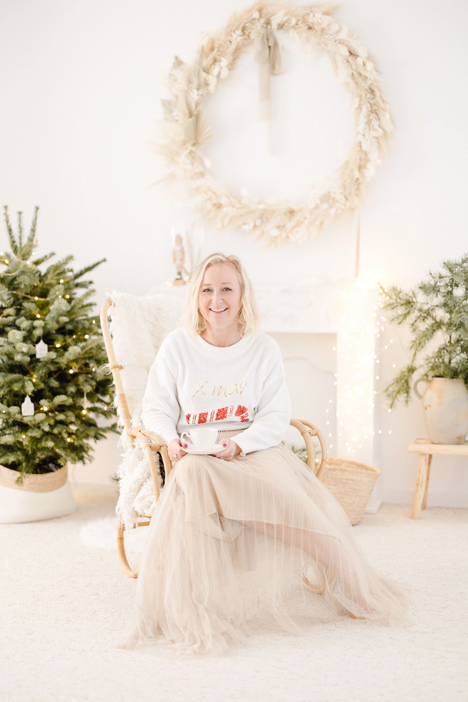 événement rose bonheur beige gris